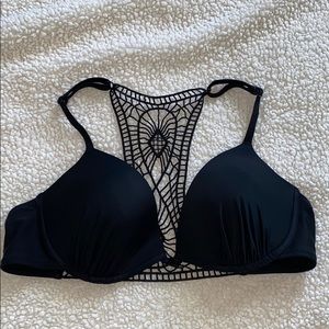 Target brand Black bikini top